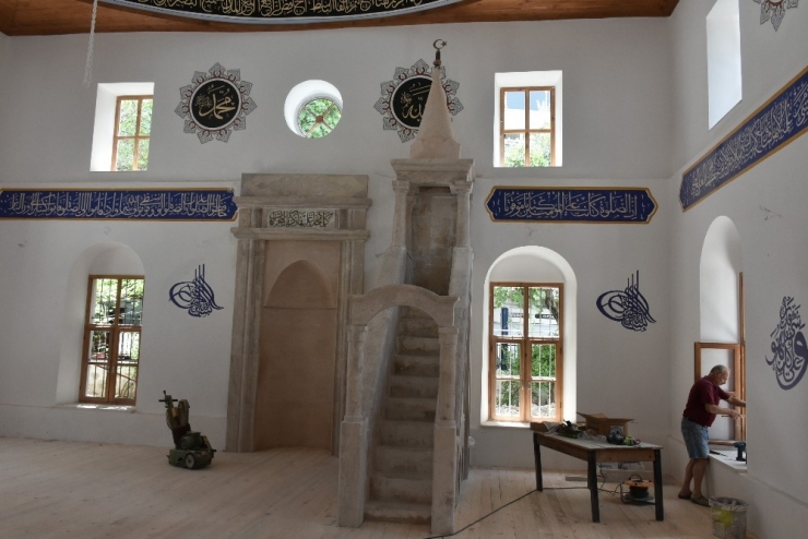 Marmaris’te Çarşı Camii’nin Restorasyon Çalışmasında Sona Gelindi