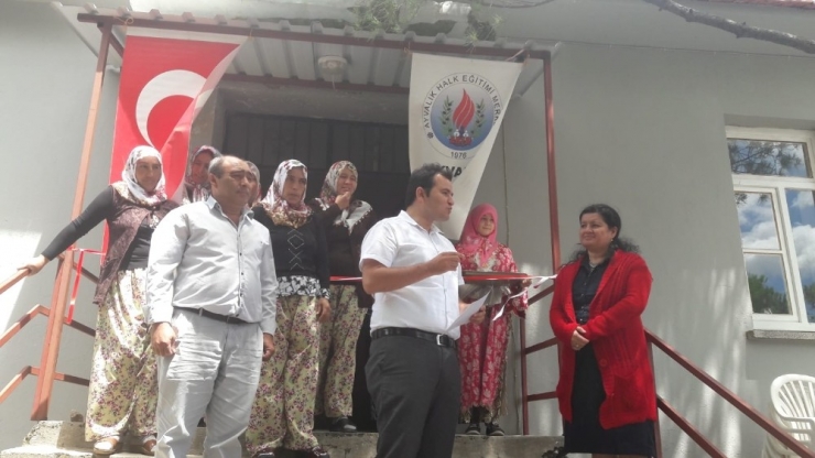 Ayvalık Hem’den Hacıveliler De Anlamlı Sergi