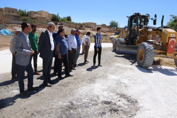 Demirkol Tekerli Mahallesi’nde Yapılan Çalışmaları İnceledi