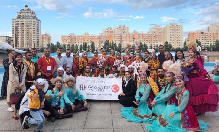 Gaün Türkiye’yi Kazakistan’da Temsil Etti