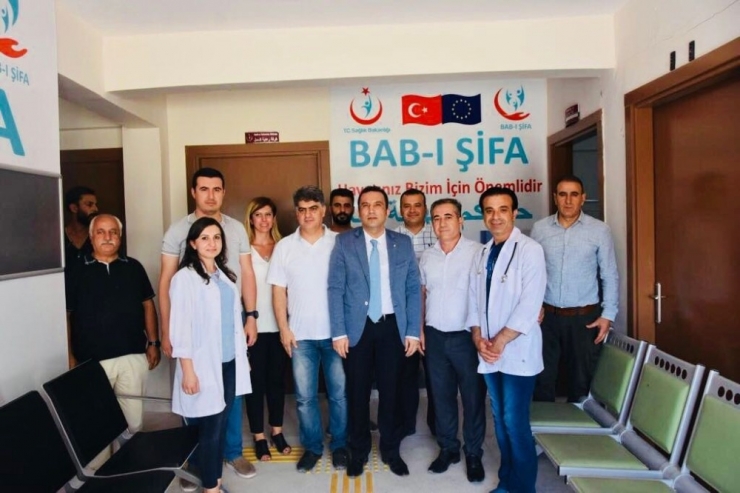 Nusaybin’de Göçmen Sağlığı Merkezi Hizmet Vermeye Başladı