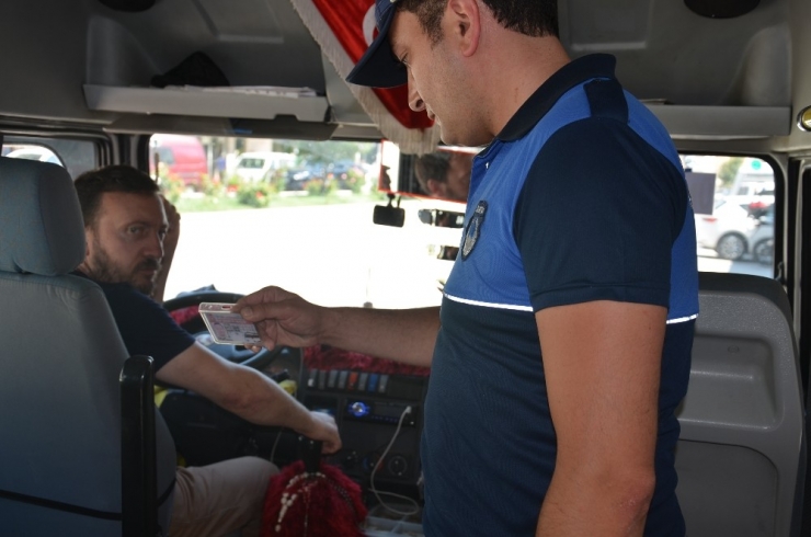 Zabıta Müdürlüğü’nden Dolmuş Ve Otobüslerde Klima Denetimi