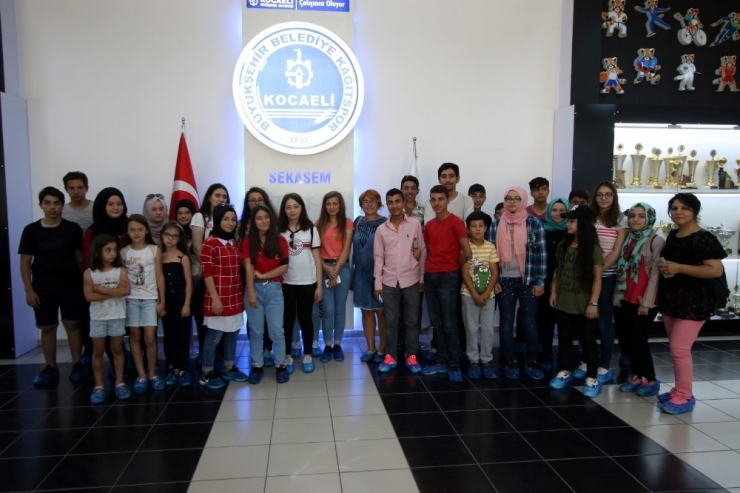 Gez Gör İle Spor Tesislerini Tanıdılar