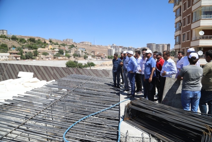 Çiftçi Yapılan Çalışmaları İnceledi