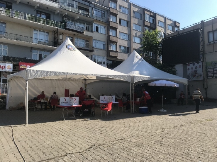 Akçakoca’da Kan Bağışına Yoğun İlgi