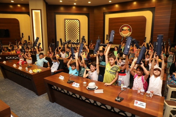 Başkan Baran, Körfezli Çocuklarla Buluştu