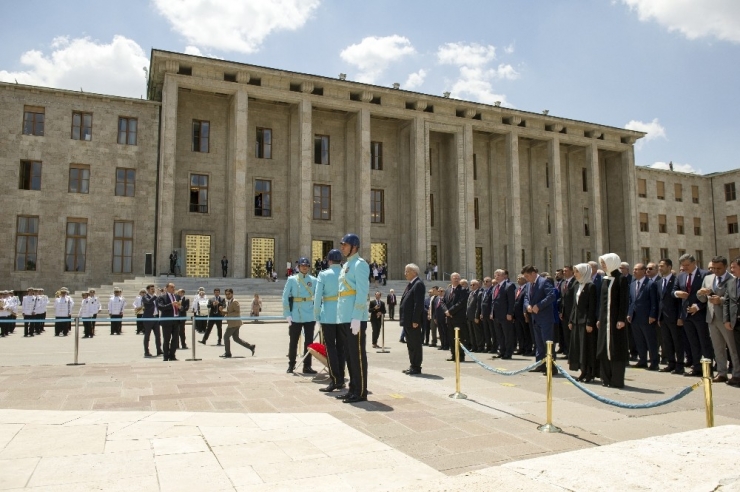 Tbmm Geçici Başkanı Yılmaz: "Mazbata Şu Anda Meclis Başkanlığı Makamında"