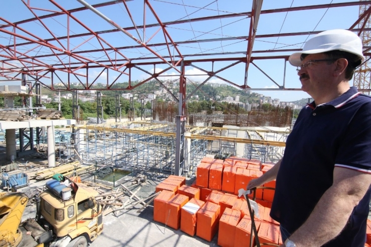 Genel Sekreter Bayram’dan Kongre Merkezinde İnceleme