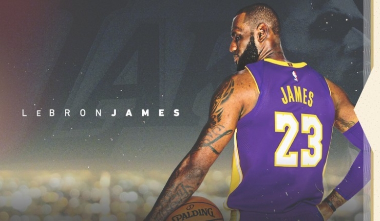 Lebron James Resmen Los Angeles Lakers’ta