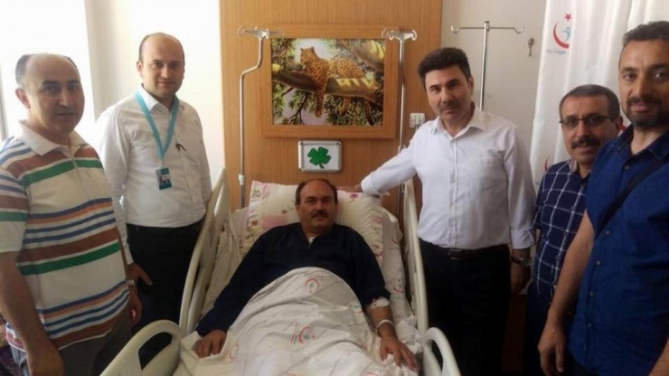 Rektör Karacoşkun’ndan Geçmiş Olsun Ziyareti