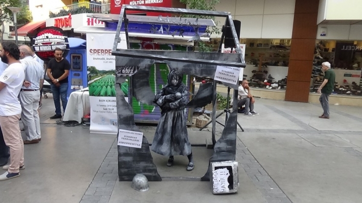 İzmirliler, Srebrenitsa Katliamı’nı Unutmadı