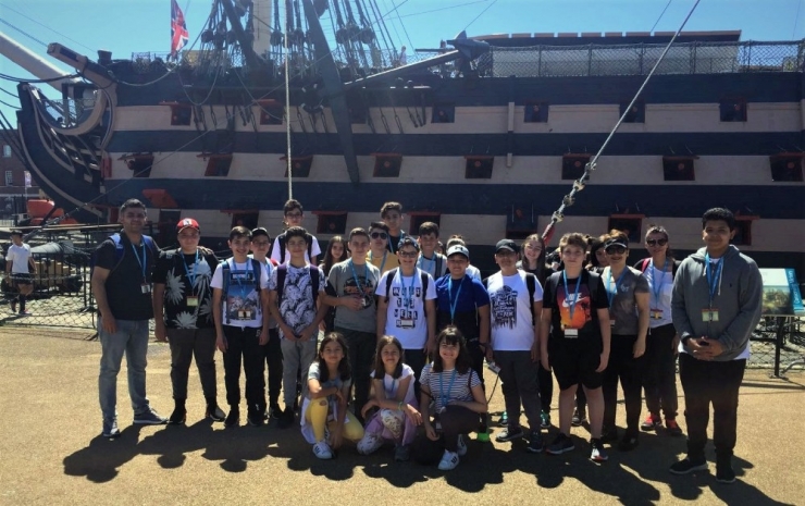 Sanko Ortaokulu Öğrencileri “İngiltere Yaz Kampı”ndan Döndü