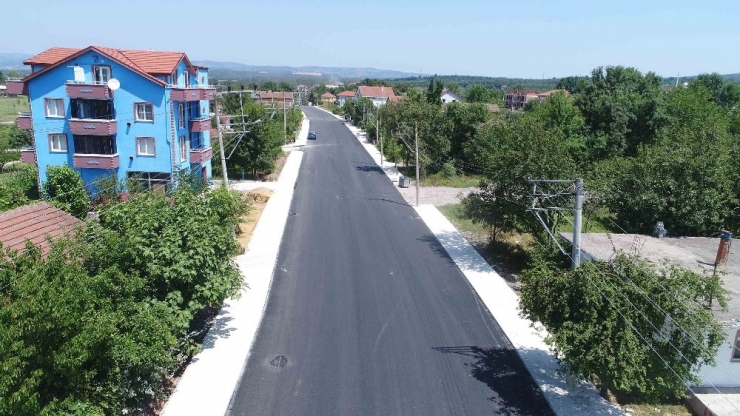 Büyükşehir’den Kartepe İmar Caddesi’nde Yol Çalışması