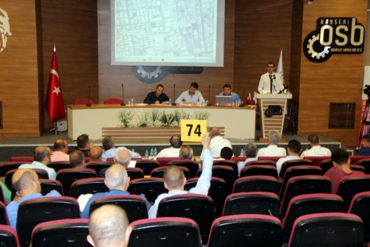 Kayseri Osb’de Sanayi Ve Ticaret Parselleri İhale İle Satıldı