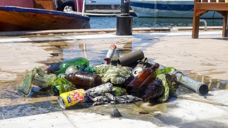 Köyceğiz Gölü’nde Temizlik