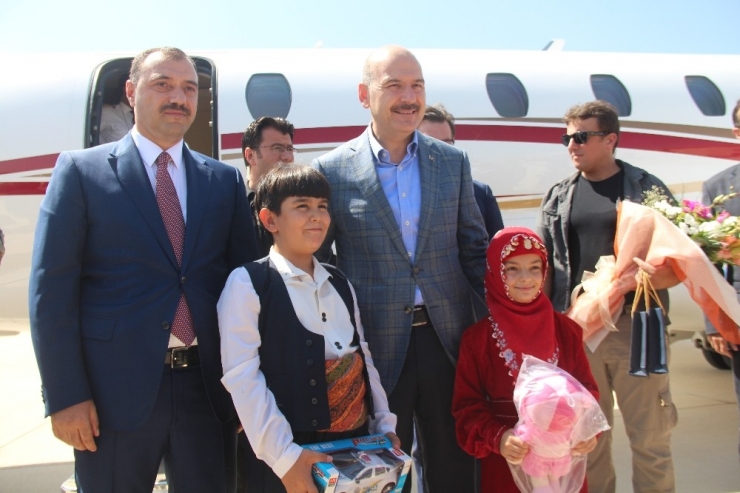 Bakan Soylu, İha’ları İnceledi