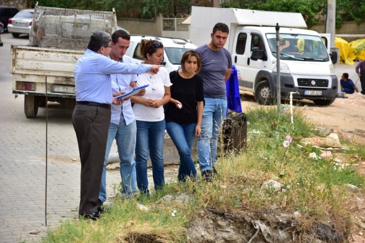 Başkan Can, Çalışmaları Yerinde İnceldi