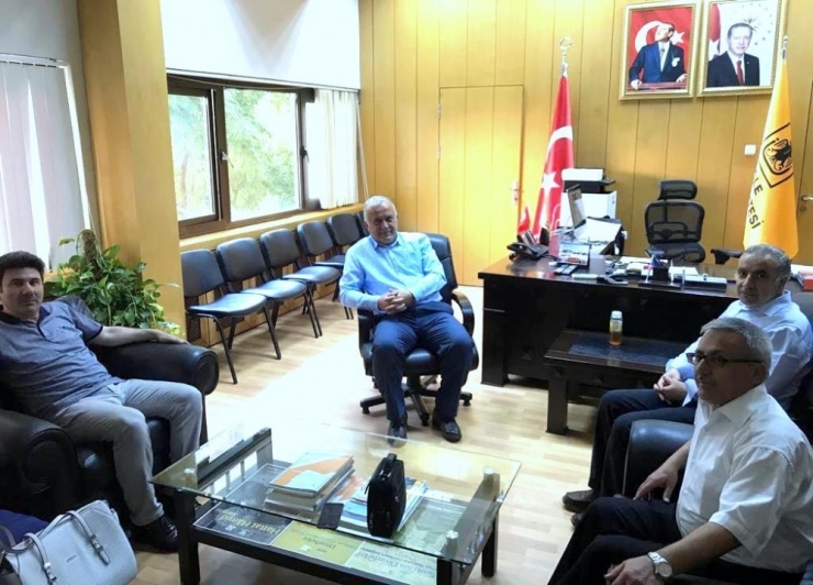 Rektör Karacoşkun Dicle Üniversitesi’ne Çalışma Ziyaretinde Bulundu