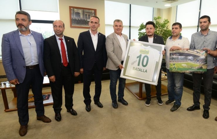 Bursaspor’dan Btso’ya Teşekkür