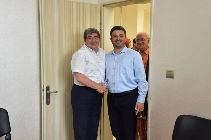 Sinoplular Derneği’nden Başkan Can’a Nezaket Ziyareti