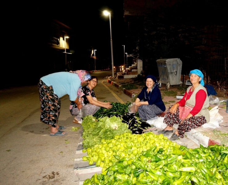 Yaşlı Kadının Çalışma Azmi Örnek Oldu