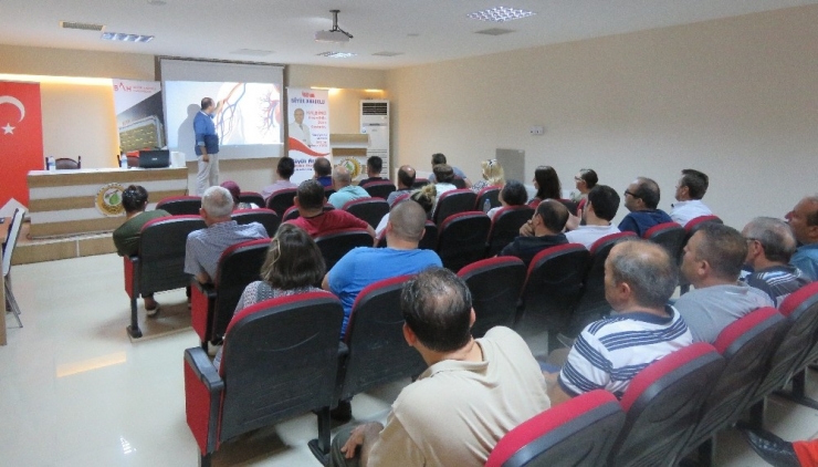 Orman İşletme Çalışanlarına "Kalp Sağlığı" Anlatıldı