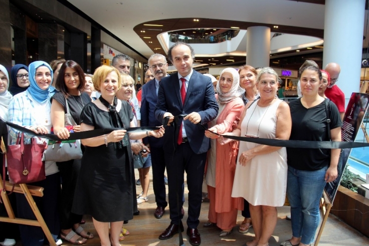 “Çocukluğumuz Kararmasın” Sergisi Samsun’da Açıldı