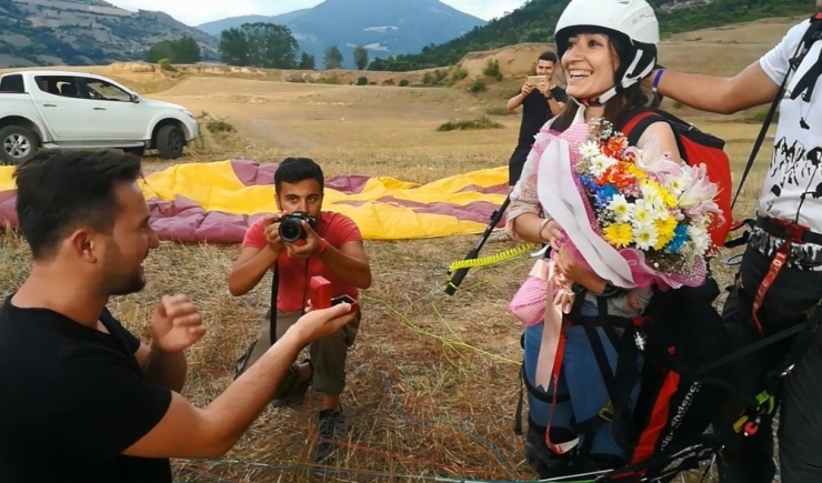 Kapıkaya Festivali’nde İlginç Evlilik Teklifi