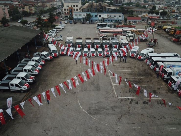 Körfez’e 100 Araçlık Dev Filo