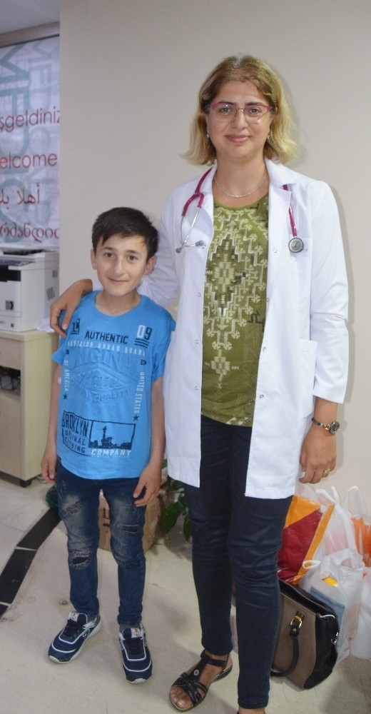 14 Yaşındaki Tengiz Shantadze’nin Yürüme Sevinci