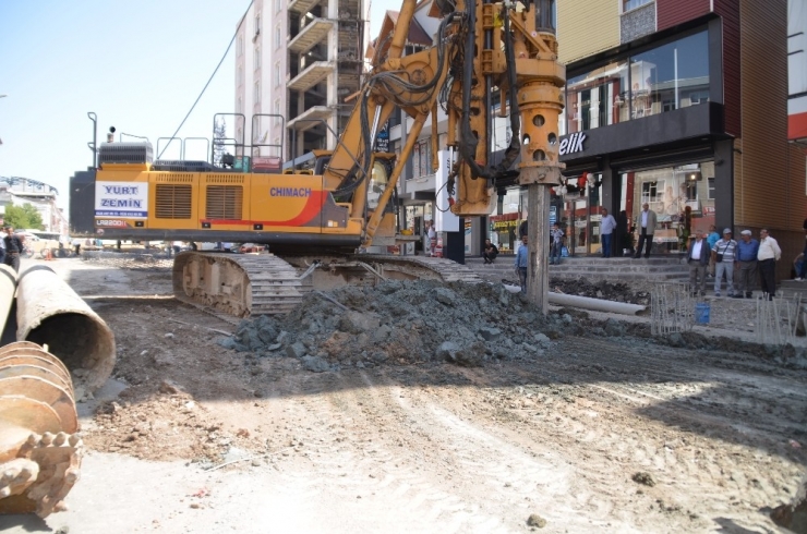 Ağrı’da Alt Geçit Çalışması Başladı