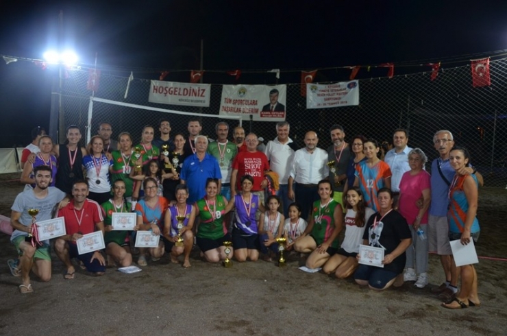 Köyceğiz’de Beach Volley Masters Şampiyonası Yapıldı