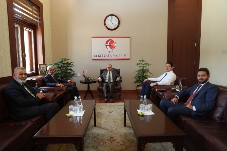 Mhp Eskişehir Milletvekili Sazak’tan Vali Çakacak’a Ziyaret