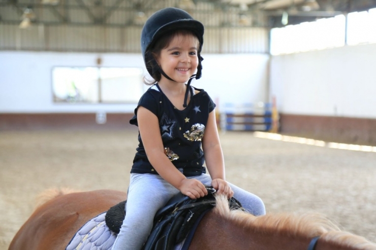 Odunpazarı’nın Minikleri Biniciliği Öğreniyor