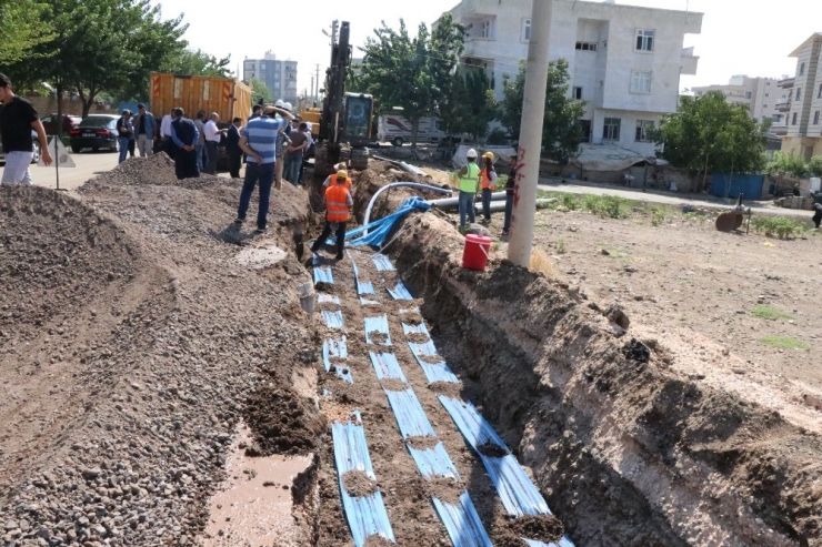 Siverek’te Alt Yapı Çalışmaları Sürüyor
