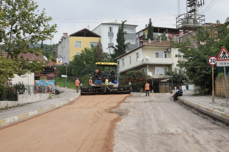 Çamlıtepe’de Asfalt İçin Çalışma Başlatıldı
