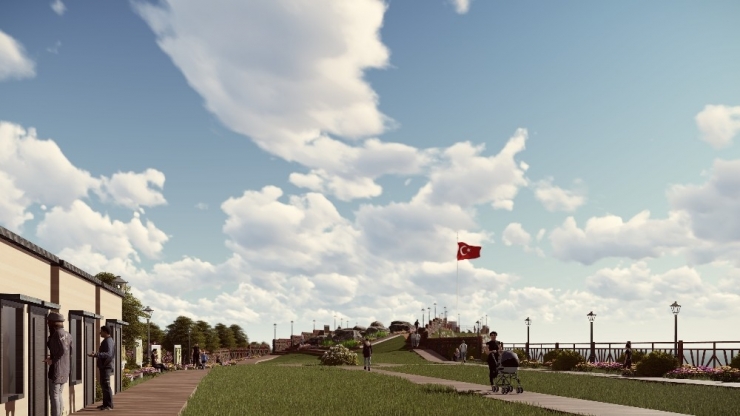 Edremit Kız Kalesi Peyzaj Projesi Başlıyor
