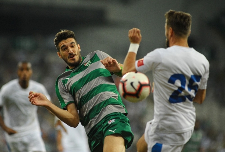 Hazırlık Maçı: Bursaspor: 0 - Ankaragücü: 2 (İlk Yarı)