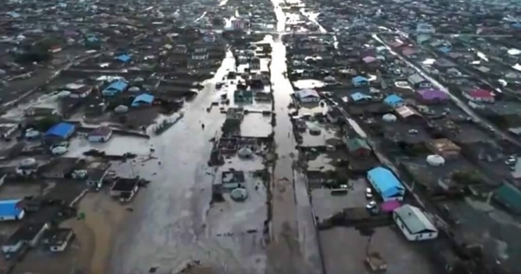 Bayan Ulgi’yi Sel Vurdu