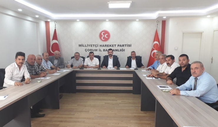 Mhp İlçe Başkanları Toplantısı