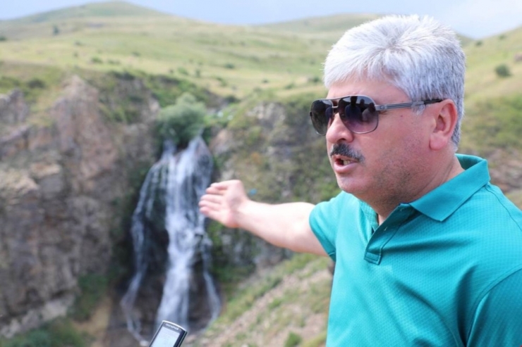 Vali Rahmi Doğan Susuz Şelalesi’nde İncelemelerde Bulundu