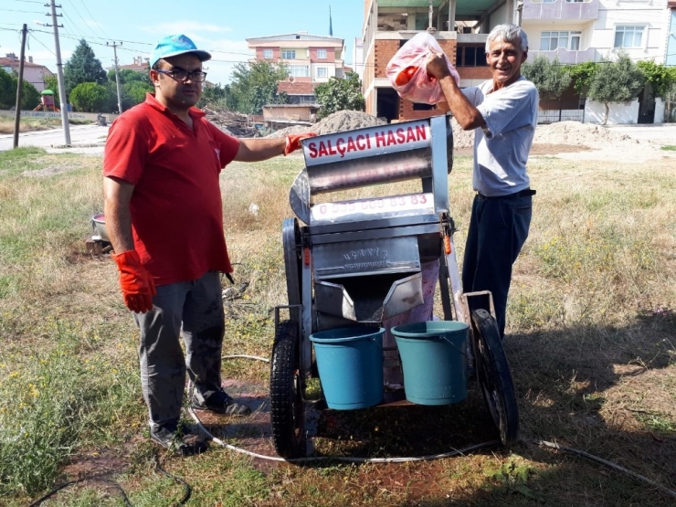 Salça Kazanları Kaynamaya Başladı