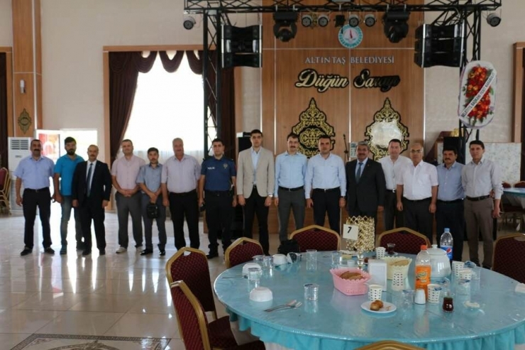 Cumhuriyet Savcısı Muhammet Şahin Altıntaş’a Veda Etti