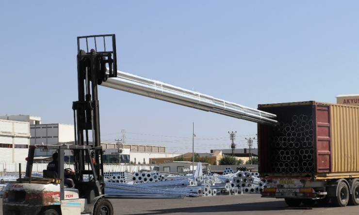 Filistin’in Enerji Nakil Hattı Mina Galvaniz’den