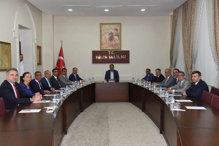 Gto Yönetimi Vali Tekinarslan’ı Ziyaret Etti