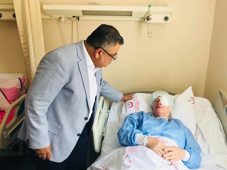 Vekil Yağcı’dan Hastane Ziyareti