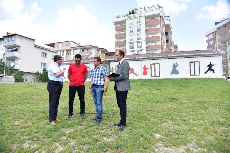 Başkan Can, Asfalt Ve Parke Çalışmalarını İnceledi