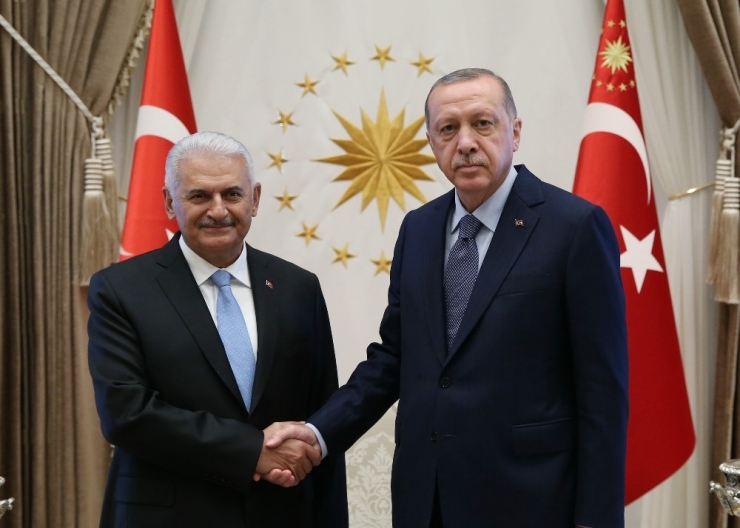 Cumhurbaşkanı Erdoğan Binali Yıldırım’ı Kabul Etti