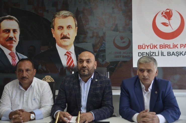 Bbp Partisi’nden Ekonomi Konusunda Hükümete Destek Açıklaması
