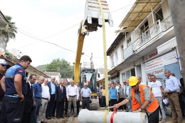 Ula’ya 13 Milyon Tl’lik Kanalizasyon